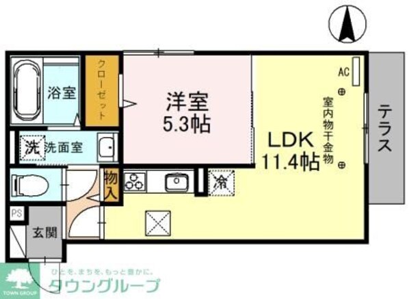 ポトシの物件間取画像